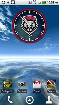 New Mexico Lobos Live Clock游戲截圖5
