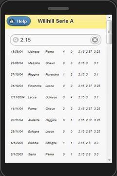 Serie A @Willhill游戲截圖1
