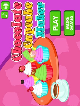 Chocolate cupcake maker游戲截圖5
