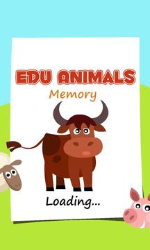 Edu Animals Memory - Kids Game游戲截圖5