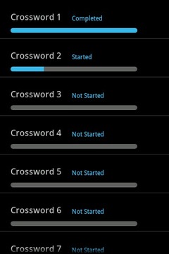 Crossword Puzzle (US) game游戲截圖2