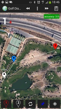 Golf GPS Distance Free游戲截圖4