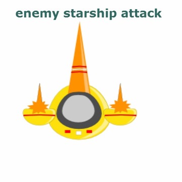 Enemy Starship Attack Free游戲截圖2
