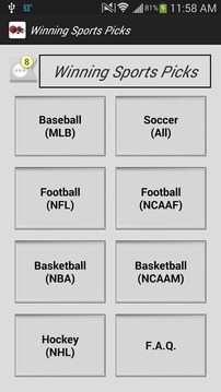 Winning Sports Picks游戲截圖1