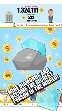 Diamond Miner - Clicker Empire游戲截圖5