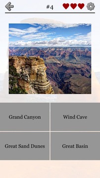 National Parks of the US: Quiz游戏截图2