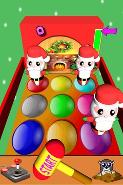 Whack a Santa, Whack a Snowman游戲截圖1