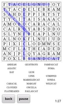 Word Search Deluxe Lite游戲截圖2