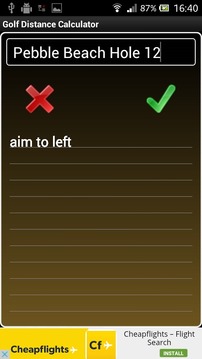 Golf Distance Calculator游戲截圖4