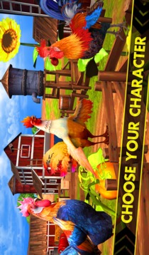 Rooster Race and Run Game游戲截圖2
