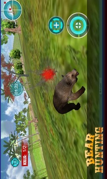 Angry Bear Attack: Sniper Hunt游戲截圖2