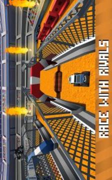 Blocky Monster Truck: Stunts Arena游戲截圖3