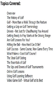 All About Golf: Your Guide游戲截圖2