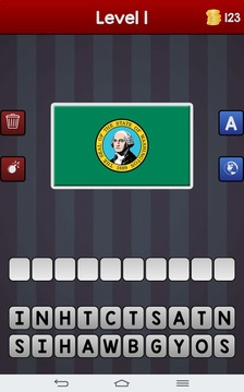 US State Flags Quiz游戲截圖3