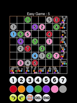 Number Place Color 7游戲截圖4