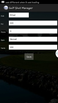 Golf Shot Manager游戲截圖3