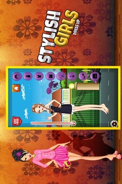 Stylish Girls Dress Up游戲截圖2