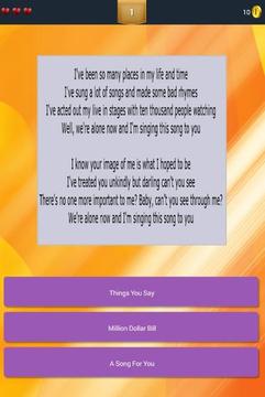 Guess Lyrics: W. Houston游戲截圖4