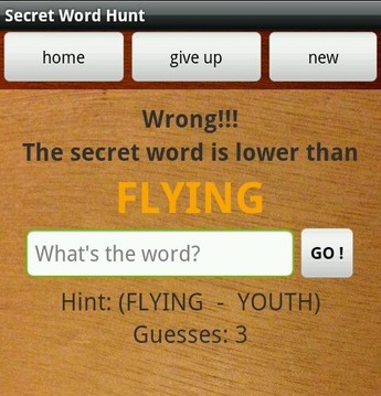 Secret Word Hunt游戲截圖1