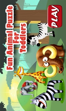 Fun Animal Puzzle For Toddlers游戲截圖1