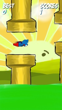 Flappy Captain Cat游戲截圖2