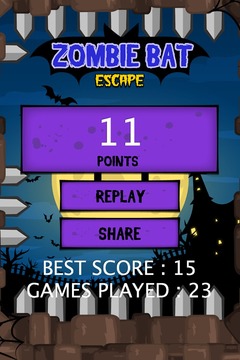 Zombie Bat Escape游戲截圖3