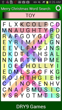 Merry Christmas Word Search游戲截圖3