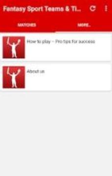 Fantasy Sport Teams & Tips游戲截圖1
