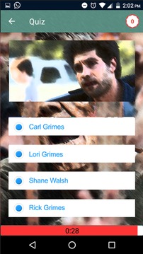 Guess the Walking Dead Trivia Quiz游戲截圖2