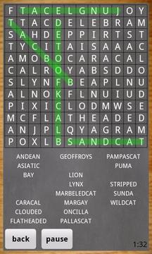 Word Search Deluxe Lite游戲截圖3