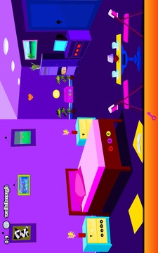 Violet Living Room Escape游戲截圖1