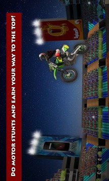 3D Motor Bike Stunt Mania游戏截图1