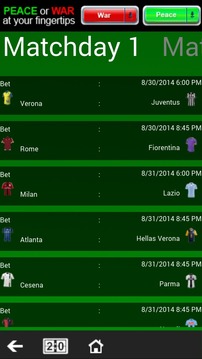 Serie A Predictor游戲截圖3