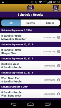 OCONOMOWOC YOUTH FOOTBALL游戲截圖4