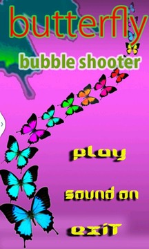 Butterfly Bubble Shooter游戲截圖1