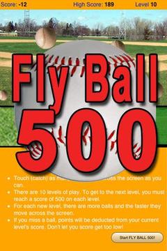 Fly Ball 500游戲截圖1