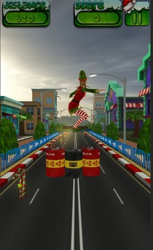 X-Mas Skate Run 3D游戲截圖2