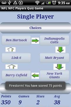 NFL NFC Players Quiz Game FREE游戲截圖4