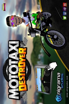 Moto Taxi Destroyer游戲截圖1