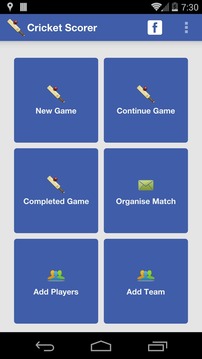 Gully Cricket Scorer游戲截圖1