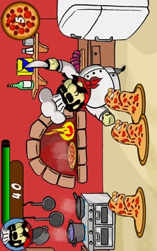 Cook VS Angry Pizzas Free游戲截圖5