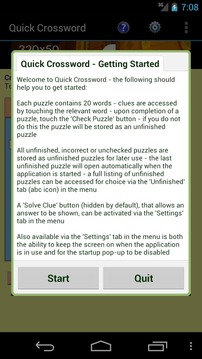 Quick Crossword游戲截圖1