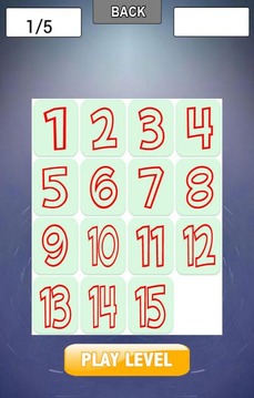Puzzle 15 Slide Game for Kids游戏截图5