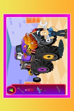 Monster Truck : Mechanic Shop游戲截圖2
