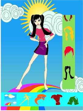 Dress Up Fashion Girl游戲截圖1