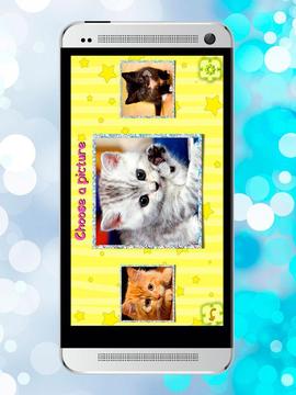 New Cat Family Puzzle for Kids游戏截图1