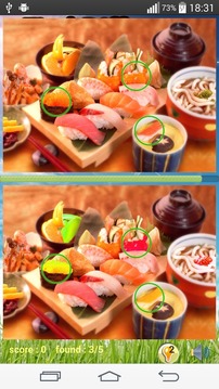 Photo Hunt Japanese Food游戲截圖5