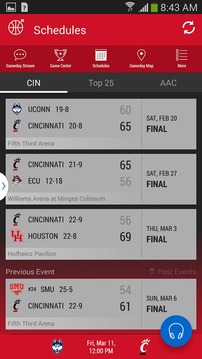 Cincinnati Bearcats Gameday游戲截圖2