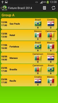 Fixture Brazil 2014游戲截圖3