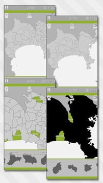 Enjoy L. Kanagawa Map Puzzle游戲截圖2